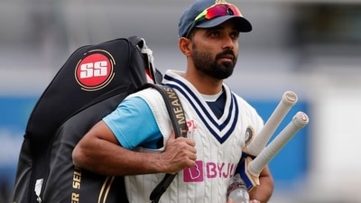 India's Ajinkya Rahane during nets.&nbsp; (Action Images via Reuters)