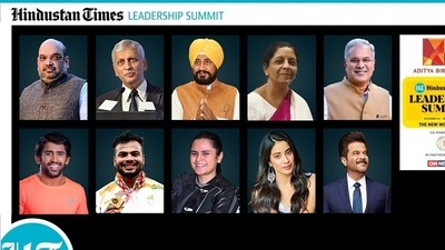 HTLS Day 5 will have Amit Shah, Nirmala Sitharaman and Anil Kapoor among others in attendance. (HT Photo) HTLS Day 5 will have Amit Shah, Nirmala Sitharaman and Anil Kapoor among others in attendance. (HT Photo)