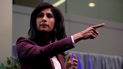 International Monetary Fund Chief Economist Gita Gopinath. (Reuters / File)