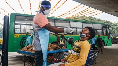 Karnataka reported the first two cases of Omicron variant in India on Thursday. (PTI) Karnataka reported the first two cases of Omicron variant in India on Thursday. (PTI)