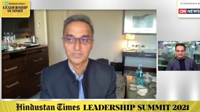 Sonu Shivdasani was speaking at the Hindustan Times Leadership Summit. (HT Photo) Sonu Shivdasani was speaking at the Hindustan Times Leadership Summit. (HT Photo)