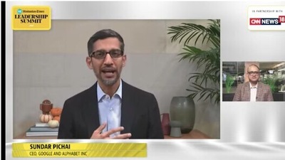 Sundar Pichai was speaking on the fourth day of HTLS 2021.&nbsp; (HT Photo)