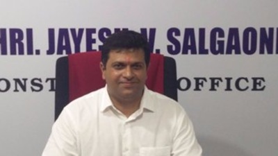 Goa Forward Party (GFP) lawmaker Jayesh Salgaocar. (@Jayeshvsal/Twitter)