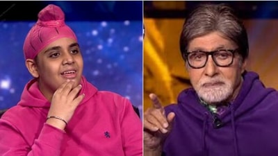 14-year-old Amitoj Singh won  ₹25 lakh on Kaun Banega Crorepati 13. (Instagram)