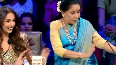 Malaika Arora and Asha Bhosle on India's Best Dancer. Malaika Arora and Asha Bhosle on India's Best Dancer. 