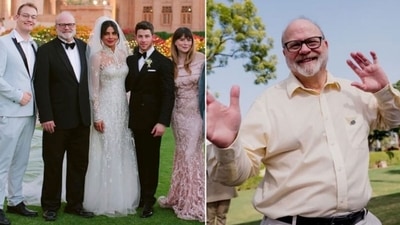 Daniella and her father (second from left) at Priyanka Chopra and Nick Jonas' wedding. Daniella and her father (second from left) at Priyanka Chopra and Nick Jonas' wedding.