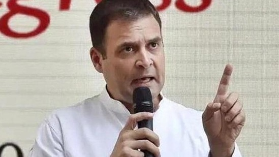 Congress leader Rahul Gandhi. Congress leader Rahul Gandhi.