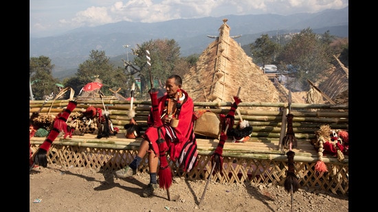 A Naga man in traditional dress. (Shutterstock) A Naga man in traditional dress. (Shutterstock)