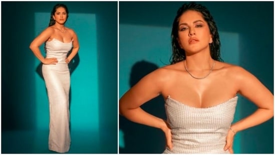 Bollywood celebrities' social media accounts are flooded with stunning photoshoot pictures in stylish designer fits. Recently, Sunny Leone, who is known for her incredible style sense, took to her Instagram handle to share a few stills of herself flaunting her curves in a strapless long body-hugging dress.(Instagram/@sunnyleone)