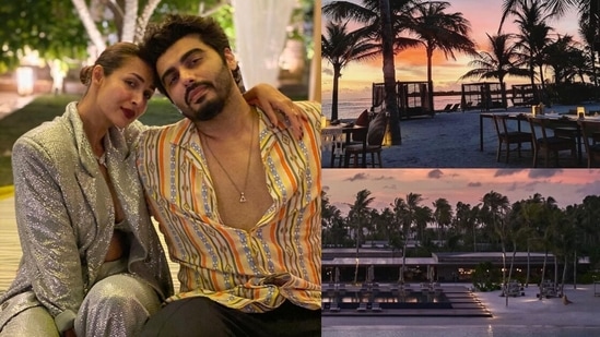 Arjun Kapoor and Malaika Arora are holidaying in the Maldives.