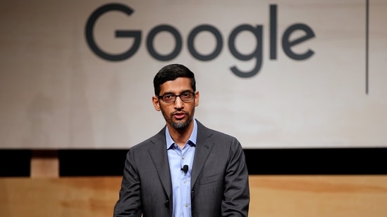 Sundar Pichai became the CEO of Google in 2015.(Reuters File Photo)