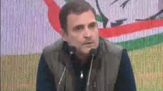 Congress leader Rahul Gandhi on Friday said if the government had difficulties procuring the names of the martyred farmers, then it could refer to Congress’ list and provide the families with ex gratia. (ANI PHOTO.) Congress leader Rahul Gandhi on Friday said if the government had difficulties procuring the names of the martyred farmers, then it could refer to Congress’ list and provide the families with ex gratia. (ANI PHOTO.)