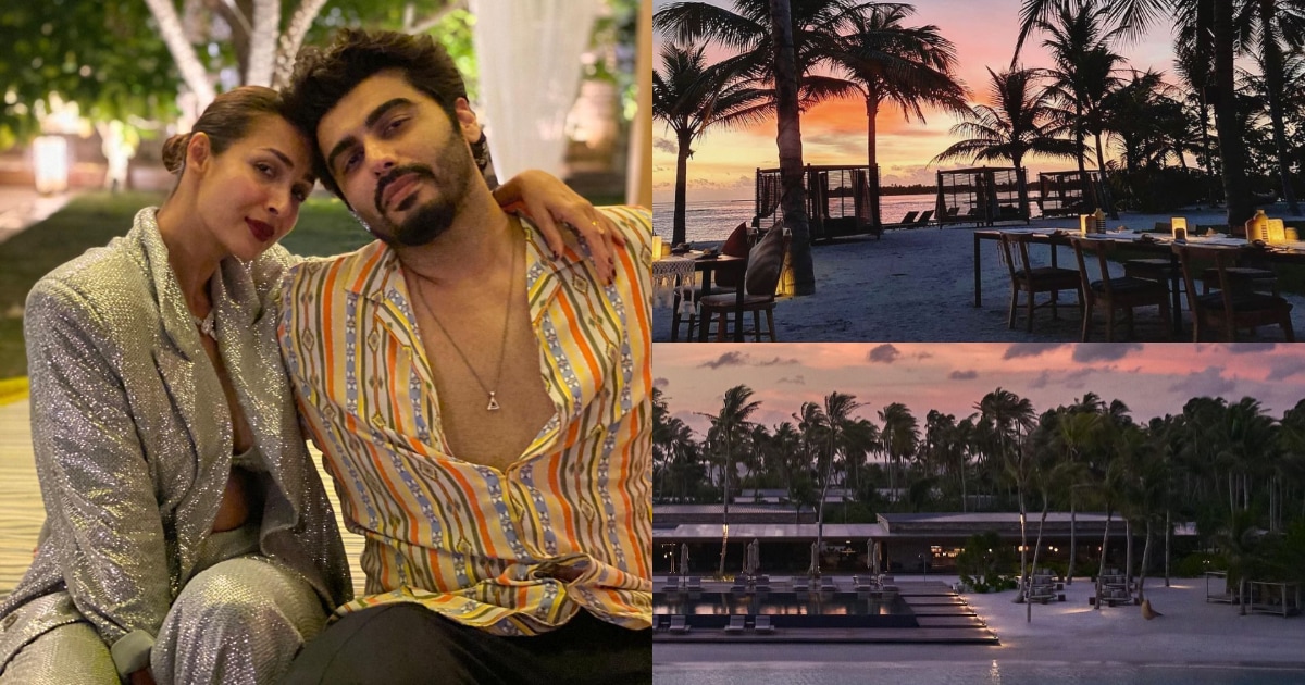 Arjun Kapoor and Malaika Arora are holidaying in the Maldives.