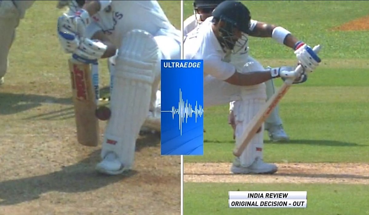 Was Virat Kohli OUT or NOT OUT? (Twitter) Was Virat Kohli OUT or NOT OUT? (Twitter)