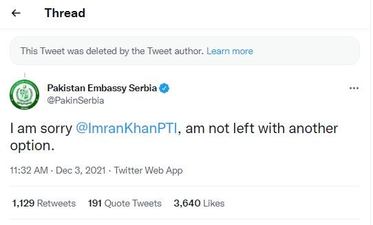 The first tweet along with the video was later taken down.&nbsp;