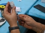 Tamil Nadu health minister Ma Subramanian on Wednesday (December 1) said that the state government has asked district officials to restrict the movement of unvaccinated people among the public.(AFP | Representational image) Tamil Nadu health minister Ma Subramanian on Wednesday (December 1) said that the state government has asked district officials to restrict the movement of unvaccinated people among the public.(AFP | Representational image)