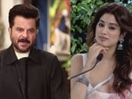 Janhvi Kapoor and Anil Kapoor at HTLS 2021. Janhvi Kapoor and Anil Kapoor at HTLS 2021.