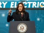 The early exits come at a time when US vice president Kamala Harris is facing two challenging missions.(AFP)