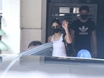 Katrina Kaif spotted at the gym on Saturday. (Varinder Chawla) Katrina Kaif spotted at the gym on Saturday. (Varinder Chawla)