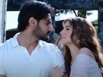 Ahan Shetty and Tara Sutaria in a still from Tadap. Ahan Shetty and Tara Sutaria in a still from Tadap. 