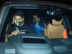 Vicky Kaushal leaving Katrina Kaif's residence. (Varinder Chawla) Vicky Kaushal leaving Katrina Kaif's residence. (Varinder Chawla)
