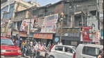 Bhide Wada, where India's first girls's school was opened by Jyotiba and Savitribai Phule in Budhwar peth is lying in a dilapidated state after it was shut down 15 years ago. (HT PHOTO) Bhide Wada, where India's first girls's school was opened by Jyotiba and Savitribai Phule in Budhwar peth is lying in a dilapidated state after it was shut down 15 years ago. (HT PHOTO)