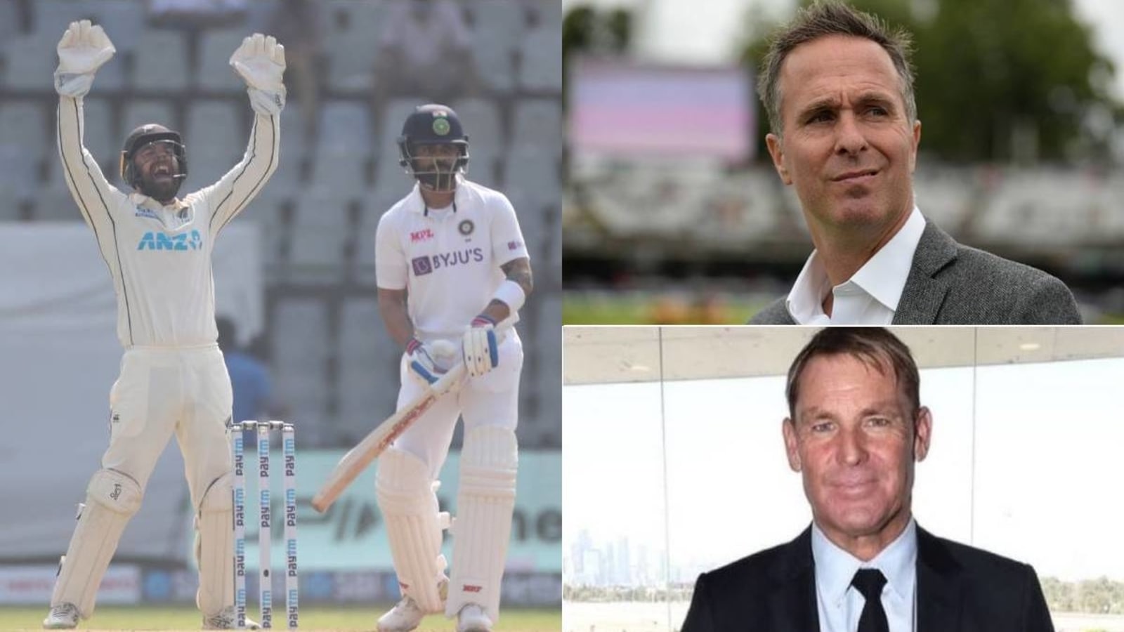 Shane Warne and Michael Vaughan give their verdicts on Virat Kohli's ...