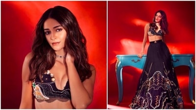 Ananya Panday took to her Instagram handle to share her pictures and captioned it, "bijlee bijlee" and added the storm emoticon. (Instagram/@ananyapanday) Ananya Panday took to her Instagram handle to share her pictures and captioned it, "bijlee bijlee" and added the storm emoticon. (Instagram/@ananyapanday)