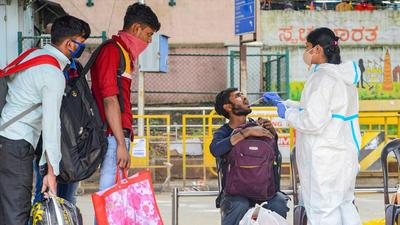 The state government has told residential associations to conduct meetings only with people who have taken two doses of the vaccine. (PTI) The state government has told residential associations to conduct meetings only with people who have taken two doses of the vaccine. (PTI)