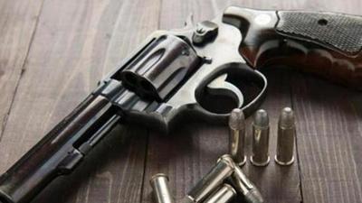 Police said the suspects arranged a bike and a gun and went to the realtor’s office, where they fired shots, threw in the extortion slip and sped away. (Representative photo/Shutterstock) Police said the suspects arranged a bike and a gun and went to the realtor’s office, where they fired shots, threw in the extortion slip and sped away. (Representative photo/Shutterstock)