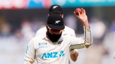 IND vs NZ: Ajaz Patel takes 'Perfect 10' but India bowl out New Zealand for 62 to inch towards massive win (ANI ) IND vs NZ: Ajaz Patel takes 'Perfect 10' but India bowl out New Zealand for 62 to inch towards massive win (ANI )