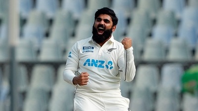 India in perfect position in Mumbai Test despite Ajaz Patel’s historic 10-for (ANI ) India in perfect position in Mumbai Test despite Ajaz Patel’s historic 10-for (ANI )