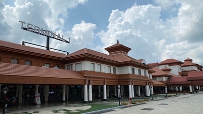 Cochin airport&nbsp; (Photo via @anandmahindra on Twitter)