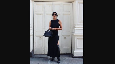 The image shows Padma Lakshmi, she recently posted a meme on Twitter. (Instagram/@padmalakshmi)