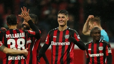 Bundesliga: Four-goal Schick leads Leverkusen to 7-1 demolition of Fuerth (REUTERS)