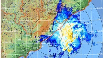 On Saturday, heavy to very heavy rainfall at a few places and isolated extremely heavy rainfall is likely over north coastal Andhra Pradesh. (IMD) On Saturday, heavy to very heavy rainfall at a few places and isolated extremely heavy rainfall is likely over north coastal Andhra Pradesh. (IMD)