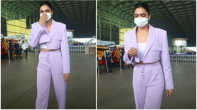 If updating your airport wardrobe is on your mind, Deepika's style file is the place to look for great ideas. She has some incredible bookmark-worthy ensembles in her collection, and her latest fit falls in the same category. (HT Phtoto/Varinder Chawla)