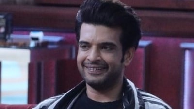 Karan Kundrra on Bigg Boss 15. Karan Kundrra on Bigg Boss 15.