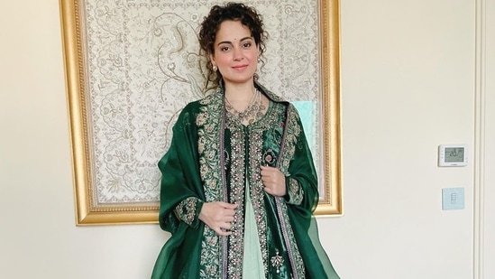 Kangana Ranaut is all set to visit Krishna Janam Bhumi in Mathura.(Instagram)