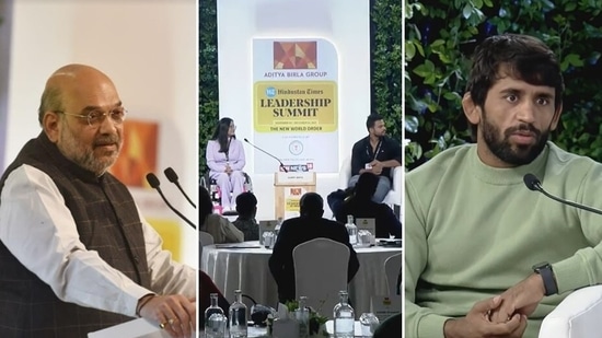 On the final day of HTLS on December 4, Union Home Minister Amit Shah talked about India's achievements under the leadership of PM Modi. Avani Lekhara and Sumit Antil, the gold medallists from Tokyo Paralympics as well as Tokyo Olympics bronze medallist Bajrang Punia also graced the final day of HTLS.