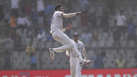IND vs NZ: 'We feel absence of Bumrah and Shami less when Mohammed Siraj is there'- Ex-India Aakash Chopra opener lauds pacer's spell(AP) IND vs NZ: 'We feel absence of Bumrah and Shami less when Mohammed Siraj is there'- Ex-India Aakash Chopra opener lauds pacer's spell(AP)