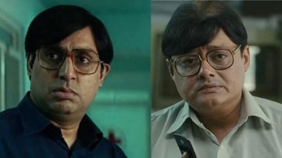 Abhishek Bachchan in Bob Biswas and Saswata Chatterjee in Kahaani.&nbsp;