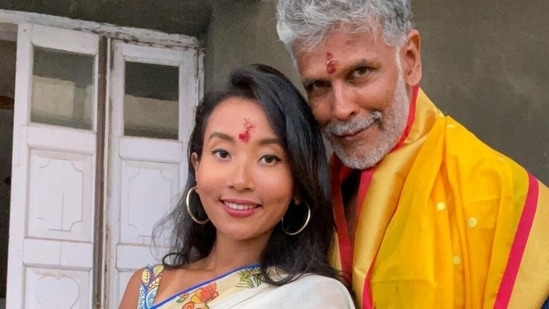 Milind Soman cycles 1000km from Mumbai to Delhi, proves he can do anything: Ankita Konwar reacts