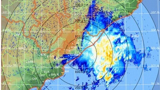 On Saturday, heavy to very heavy rainfall at a few places and isolated extremely heavy rainfall is likely over north coastal Andhra Pradesh.(IMD)