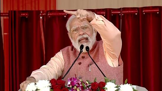 Some political parties have ‘created a divide in society to appease a particular section’ for vote-bank politics, Prime Minister Narendra Modi said. (ANI)