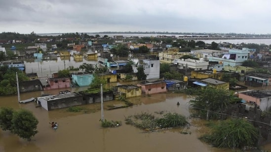 The Andhra Pradesh government has said 44 people have lost their lives and 16 are still missing due to floods. (PTI)