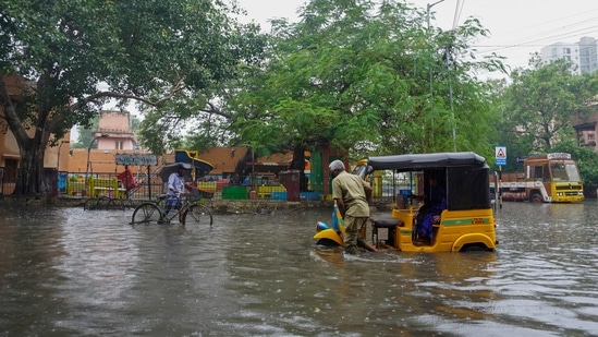 After making landfall in Odisha's Puri disrict on Sunday noon, cyclone Jawad will move towards West Bengal. (AP Photo/R Parthibhan)