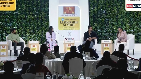Avani Lekhara and Sumit Antil, the gold medallists from Tokyo Paralympics as well as Tokyo Olympics bronze medallist Bajrang Punia graced the second session on the fifth and final day of the HTLS.