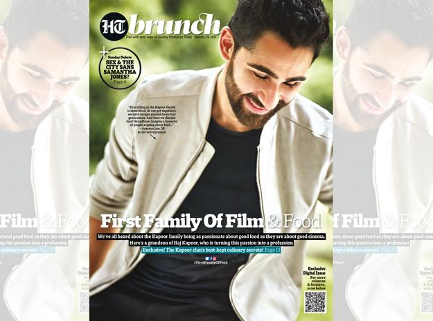 Armaan Jain on the cover of HT Brunch in January 2021 Armaan Jain on the cover of HT Brunch in January 2021