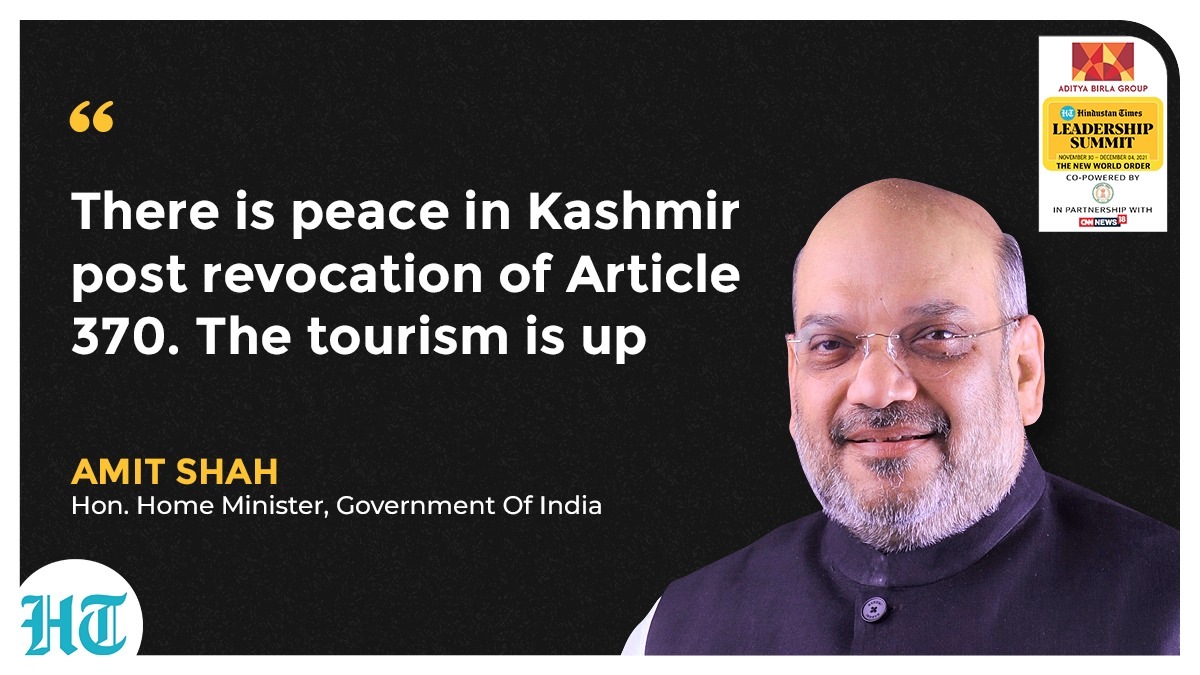 Shah said people have criticised him and Prime Minister Narendra Modi for imposing curfew and banning internet in the region. However, he said, it was to ensure the safety of the local people. Shah said people have criticised him and Prime Minister Narendra Modi for imposing curfew and banning internet in the region. However, he said, it was to ensure the safety of the local people.